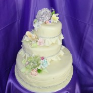 Hawaii Wedding Cake