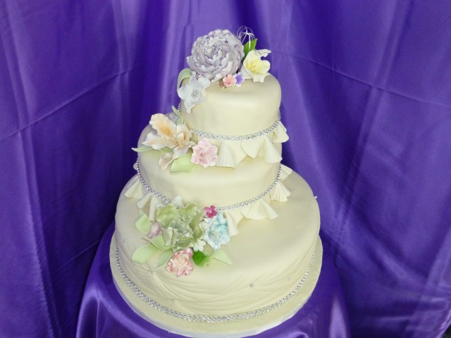 Hawaii Wedding Cake