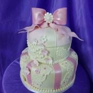 Pink Birthday Cake